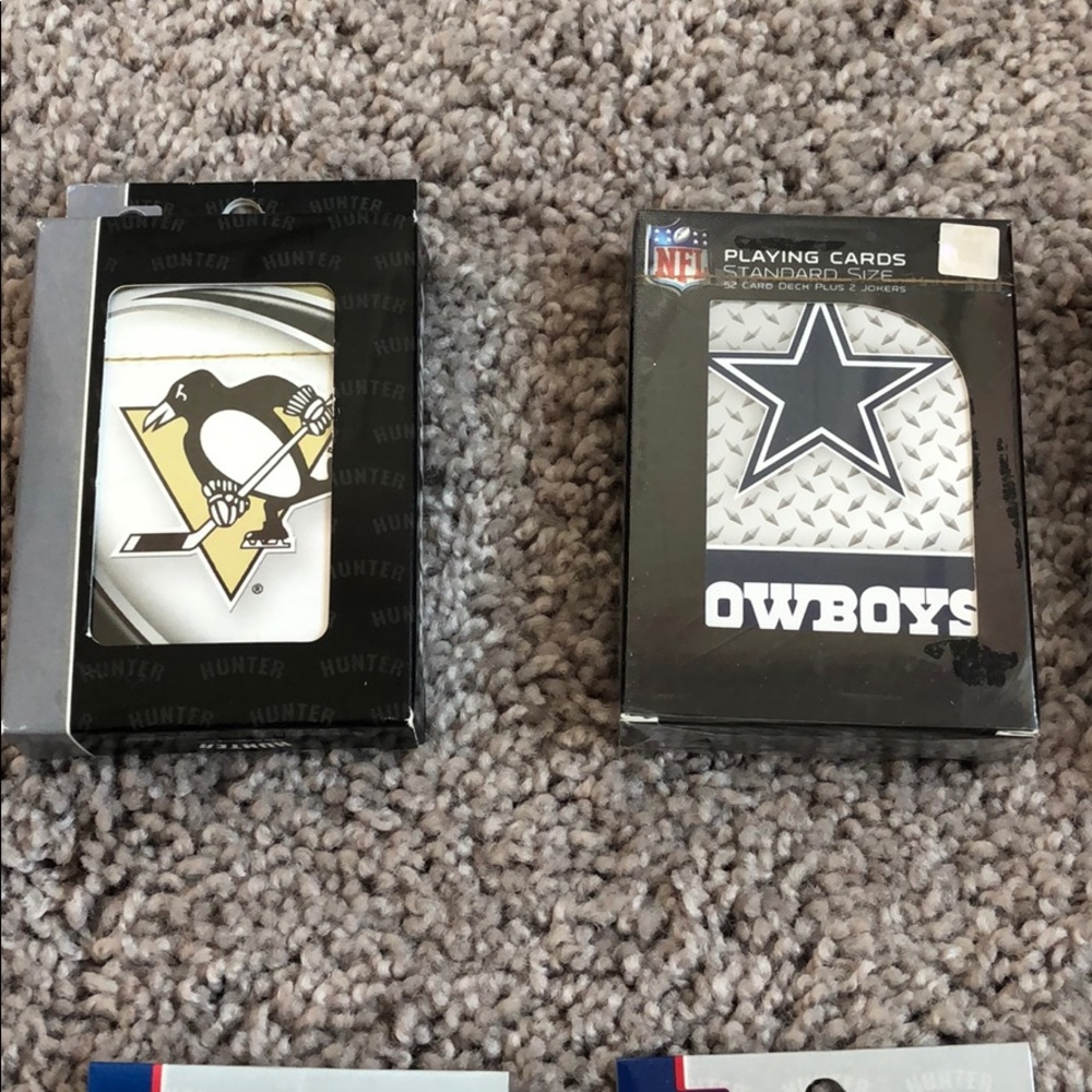 10 decks of playing cards sports teams themed - Picture 5 of 16